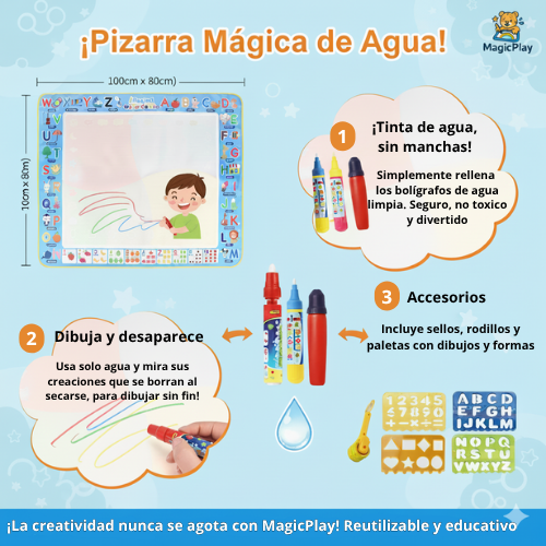 Pizarra Mágica de Agua MagicPlay